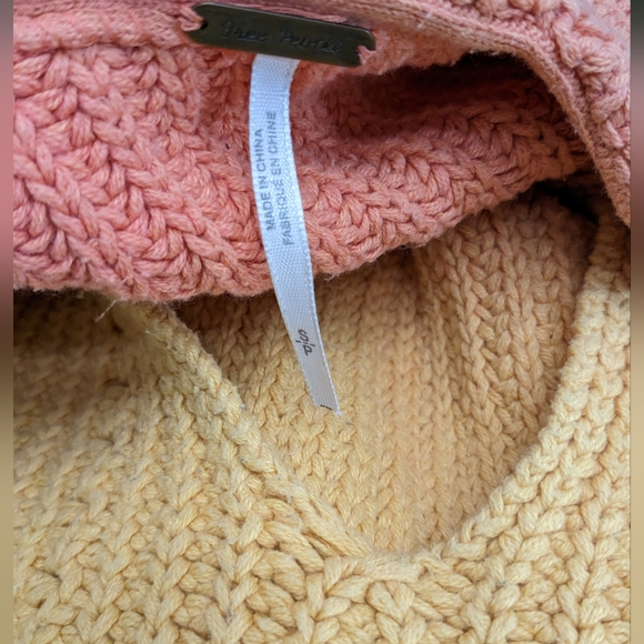 Free People Come Together Ombre Tunic Sweater S - Picture 6 of 15